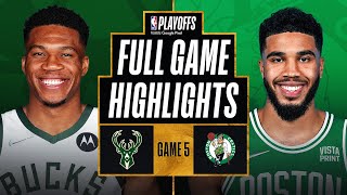 BUCKS at CELTICS  FULL GAME HIGHLIGHTS  May 11 2022 [upl. by Redle]