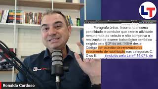 TOXICOLÓGICO SUSPENSO A verdade sobre o Exame Toxicológico em 2023 RonaldoCardoso LegTransito [upl. by Mariel959]