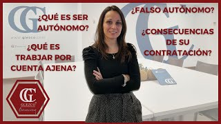 ¿Qué diferencia trabajar por cuenta ajena o ser autónomo [upl. by Ahseiuqal32]