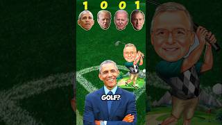 Obama vs Biden vs Trump vs Bush  Barack Obama Ask 🤩⚽ shorts football trending [upl. by Wrigley]