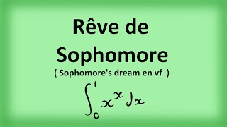 Rêve de Sophomore la version française de Sophomores Dream [upl. by Pare]