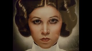 Sideshow Collectibles Star Wars Leia Princess of Alderaan Limited Art Print Olivia De Berardinis [upl. by Juditha]