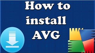 How to install AVG  Virus Removal Free Antivirus Protection 2015 [upl. by Beshore578]