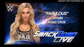 Carmella 2014  quotFabulousquot WWE NXT Entrance Theme [upl. by Dorine]