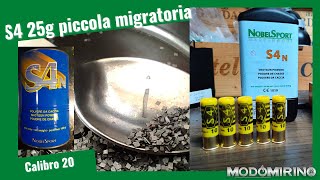 S4 25g per la piccola migratoria  Calibro 20 [upl. by Anagrom]