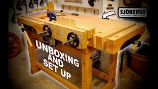 Sjobergs Elite 1500 Workbench Unboxing and Set Up [upl. by Ethbinium42]