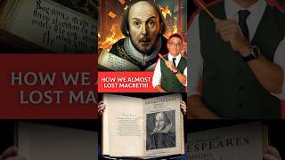 We Almost Lost Macbeth The Crazy Story Behind Shakespeares First Folio [upl. by Lleznov]