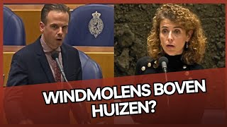 PVVer Kops laat klimaatminister stotteren amp stamelen Windmolens boven huizen [upl. by Stannfield]