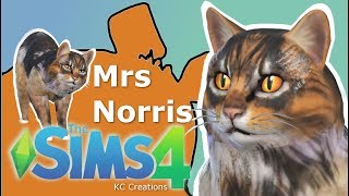 Sims 4 Cats amp Dogs CAS Mrs Norris Requested [upl. by Xenophon]