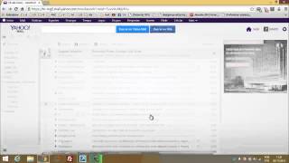 Como evitar SPAM e propagandas no Yahoo Mail [upl. by Asylem]