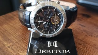 Heritor Hannibal Watch review watchgang watchgangunboxing watches timepiece [upl. by Brenna]