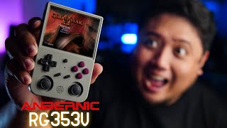 PSP Dream Cast N64 Mas Malupet to sa RG35XX  Anbernnic RG353V Unboxing [upl. by Eeram]