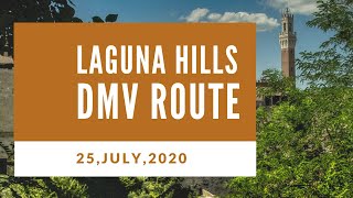 【laguna hills dmv route】A clear video can see the road conditions ahead  Vid contains subtitles [upl. by Inaleon]