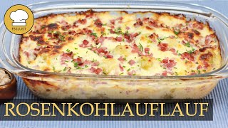 ROSENKOHLAUFLAUF mit nur 4 ZUTATEN [upl. by Placeeda]