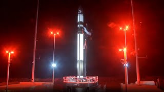 Blastoff Rocket Lab launches US spy satellites from Virginia [upl. by Skurnik]