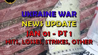 Ukraine War Update NEWS 20240101a Pt 1  Overnight amp Other News [upl. by Ronyam]