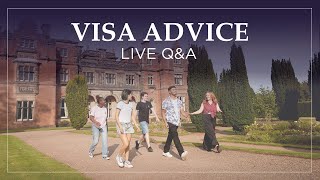 Visa Advice  Live QampA [upl. by Ardnassac]