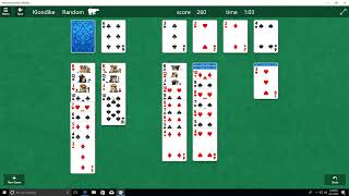 Microsoft Solitaire Collection Klondike On Windows 10 [upl. by Ysor]