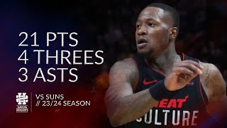 Terry Rozier 21 pts 4 threes 3 asts vs Suns 2324 season [upl. by Edualc730]