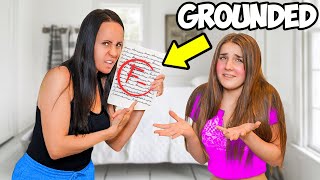 Piper Got GROUNDED For BAD GRADES ANGRY MOM [upl. by Schechter]