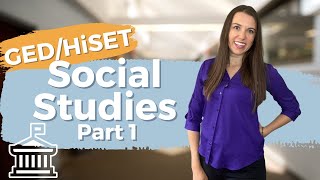 GEDHiSET Social Studies Part 1  Need to Know [upl. by Wendall867]