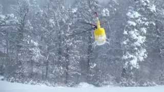 ❄Crazy Snow shovels with Vario BO105 CBS❄ [upl. by Odracir210]