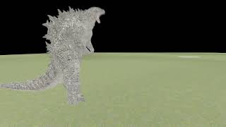 sfm godzilla roar animation Test [upl. by Aneekan]