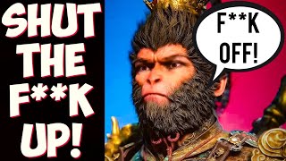 Black Myth Wukong studio tells woke journalist to GET FKED Refuses to respond to their LIES [upl. by Enneire193]