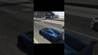 white car got in the way gtaonline crash [upl. by Asserat]