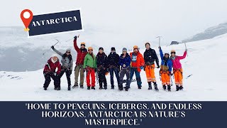 Exploring Antarctica vlog explore travel [upl. by Enelime]