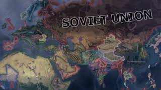 Hoi4 Fuhrerreich Timelapse 19361954 [upl. by Valera]