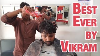 The best ever head massage by Vikram  Indian Massage [upl. by Ttergram]