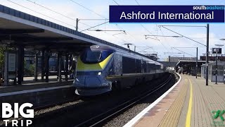 Trains at Ashford International SEML  HS1  4519 [upl. by Engud769]