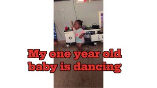 My one year old baby can danceAfricandance [upl. by Cristiano]