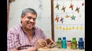 The Making of a Ceramic Holiday Ornaments Set  With Jose Arriola [upl. by Ahsemo]