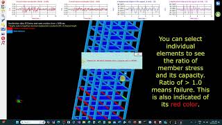 Dynamic time history analysis failure criteria using FrameCE [upl. by Atronna]