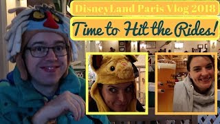 Disneyland Paris January 2018 2  Time to Ride Disney Rides  Krispysmore [upl. by Rivi]