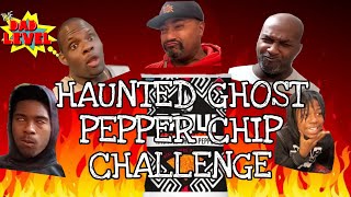 HAUNTED GHOST PEPPER CHIP CHALLENGE [upl. by Kin664]