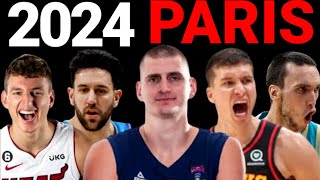 SERBIA 16man Roster for the 2024 Paris Olympics [upl. by Weisler175]