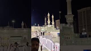 Beautiful Azan 🌃 Mecca Haram 🕋 Soothing the hearts makkah mecca kaaba hajj umrah azan haram [upl. by Horodko]