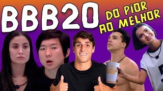 Todos os participantes do BBB20 do pior ao melhor [upl. by Rebecca475]