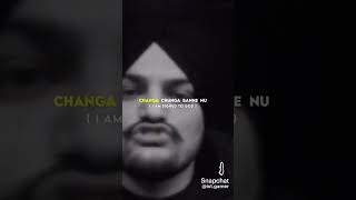 Sidhu moose wala ❣️❣️ one man army💪💪sidhumoosewala [upl. by Tterrej]