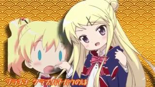 Karen Kujo  Platinum Disco ft Shino  Freely Tomorrow Kiniro Mosaic [upl. by Kameko233]