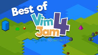 Best Game From VimJam 4  Game Jam Showcase [upl. by Oinolopa]