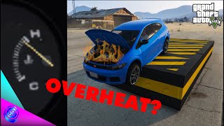 BISAKAH MOBIL DI GTA 5 OVERHEAT  GTA V EXPERIMENT [upl. by Nett126]