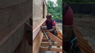 Art diy framing carpentry woodworking woodwork architecture shortvideo shorts short [upl. by Ennairoc]