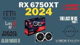 RX 6750xt  2024  Teste em 7 jogos no ULTRA 1080p e 1440p [upl. by Aisined]