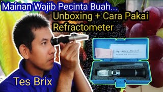 Cara Menggunakan Portable Refractometer untuk Mengukur Kemanisan Buah [upl. by Yrocal]