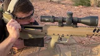 Shooting the Desert Tech HTI 50 cal [upl. by Fafa75]