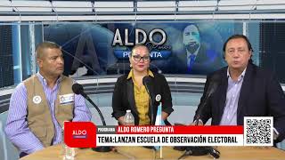 Aldo Romero Pregunta  Miriam Ochoa y Fernando Salas  Lanzan Escuela de Observación Electoral [upl. by Arodoet]